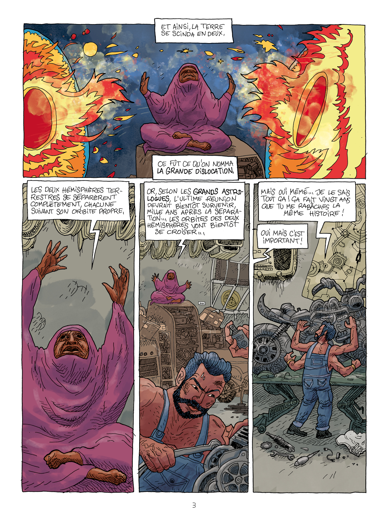 Feuilleton boutique bande dessinée 3/2 : 3158 © JB & Pierre Meybeck 2020 — Reproduction interdite