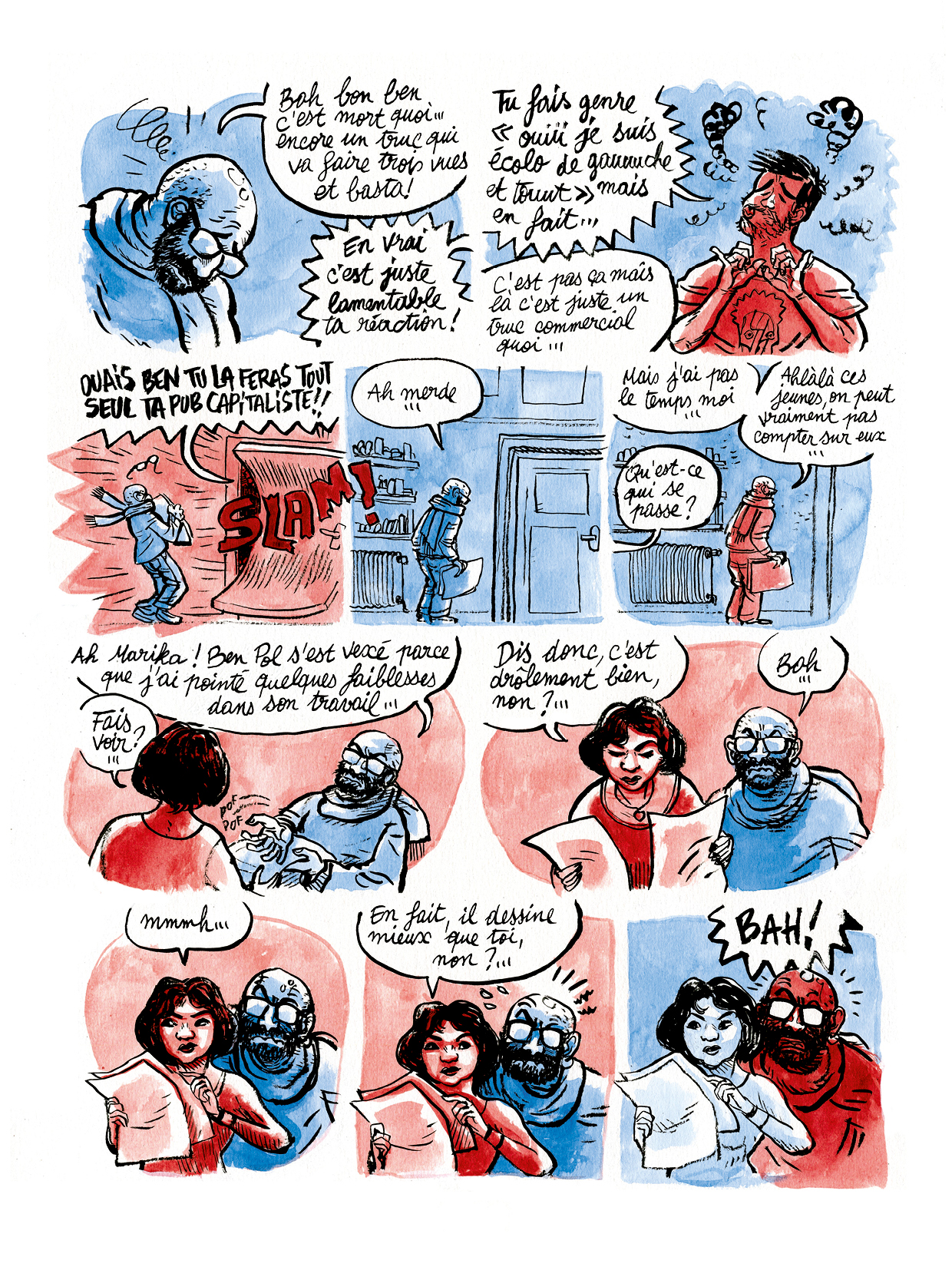 Feuilleton boutique bande dessinée 4/3 : Positif © JB & Pierre Meybeck 2020 — Reproduction interdite