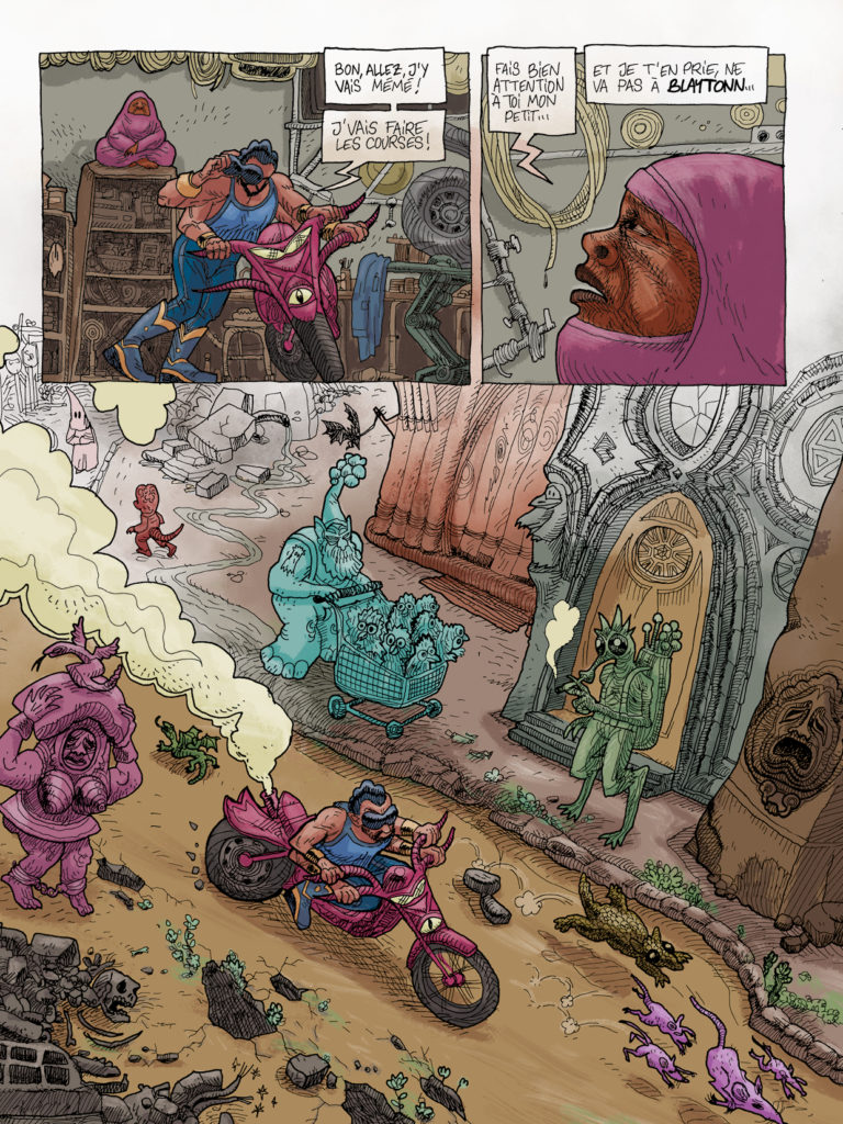 Feuilleton boutique bande dessinée 6/3 : Blaytonn © JB & Pierre Meybeck 2020 — Reproduction interdite