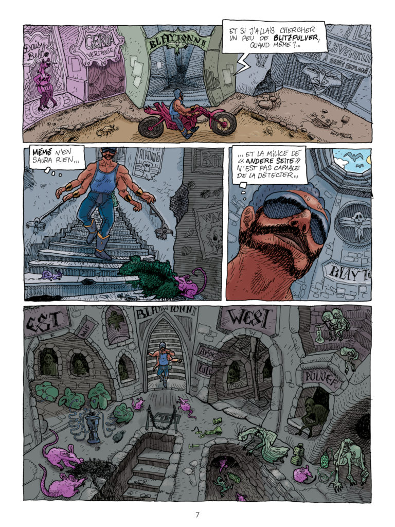 Feuilleton boutique bande dessinée 7/4 : Blaytonn © JB & Pierre Meybeck 2020 — Reproduction interdite
