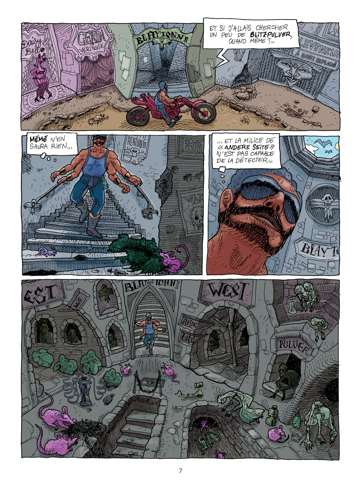 Feuilleton boutique bande dessinée 7/4 : Blaytonn © JB & Pierre Meybeck 2020 — Reproduction interdite