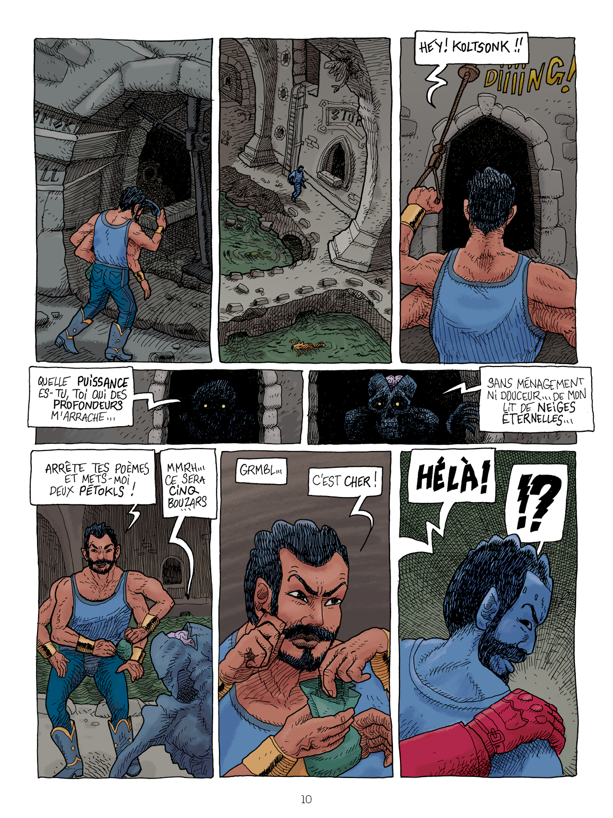 Feuilleton BD BOOTIK 10/5 : Le Bivheur © JB & Pierre Meybeck 2020 — Reproduction interdite