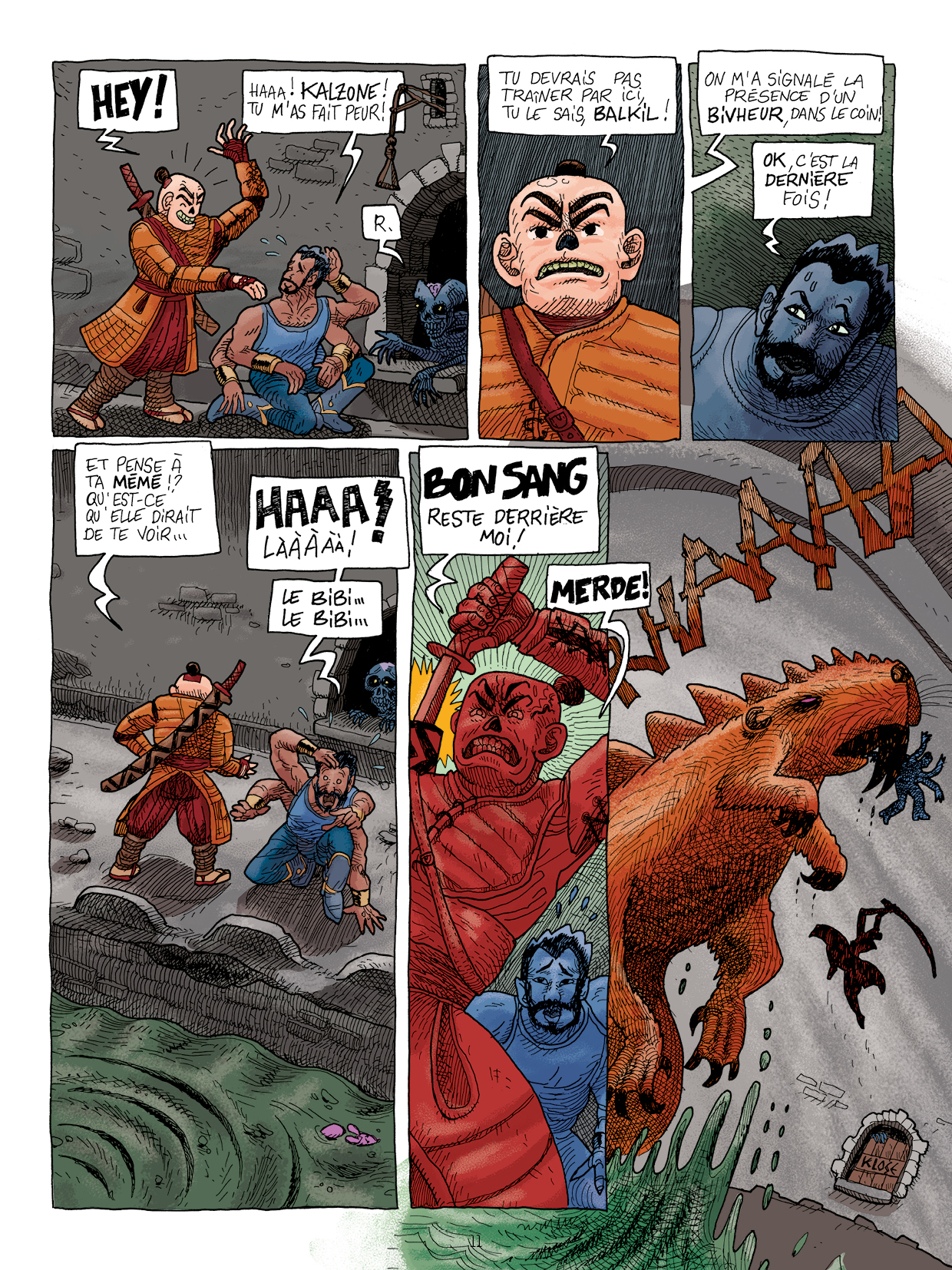 Feuilleton BD BOOTIK 11/6 : Le Bivheur © JB & Pierre Meybeck 2020 — Reproduction interdite