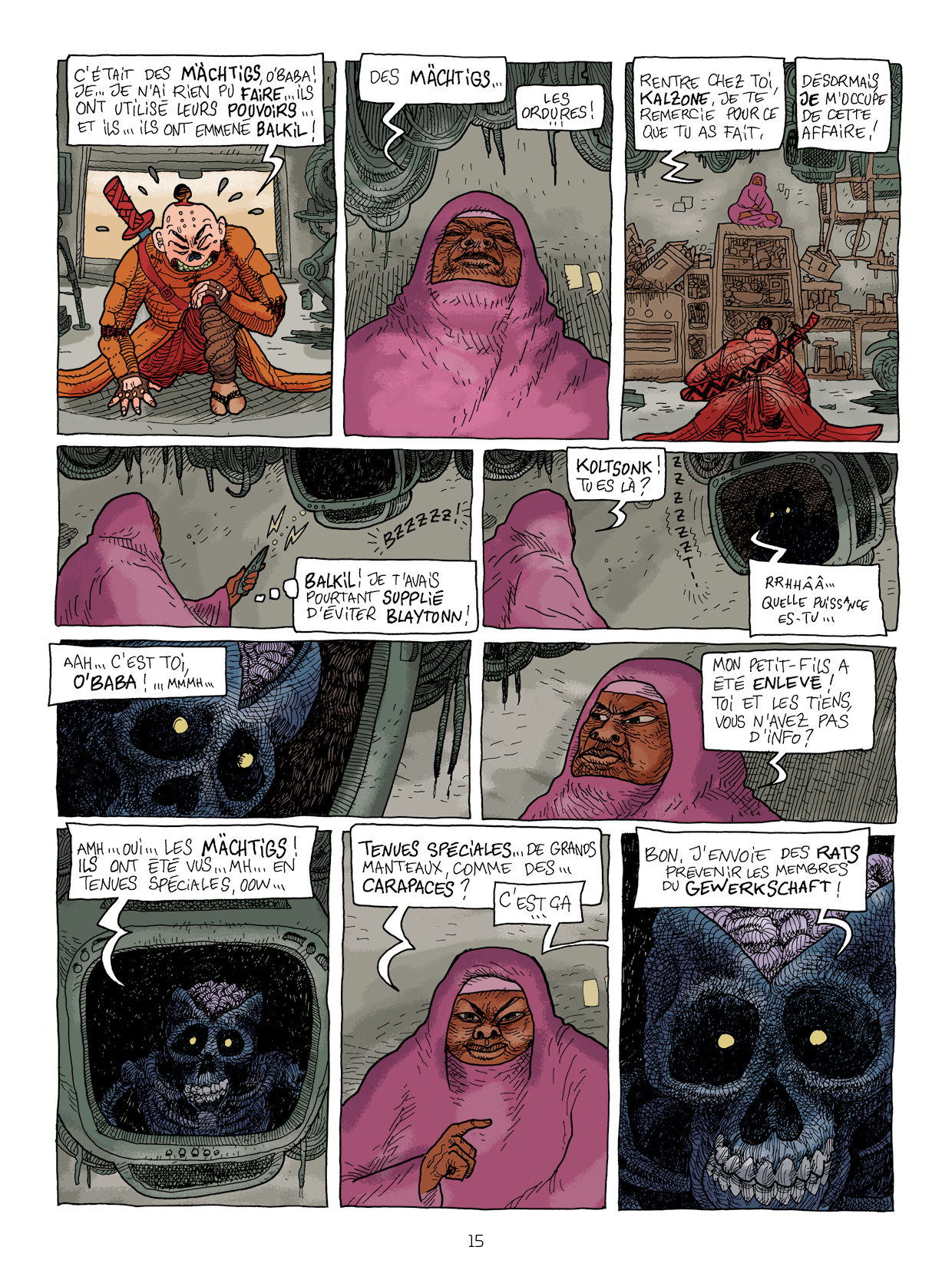 Feuilleton BD BOOTIK 15/8 : Les Mächtigs © JB & Pierre Meybeck 2020 — Reproduction interdite