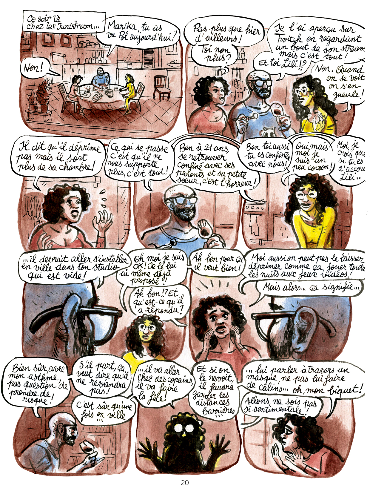 Feuilleton boutique bande dessinée 20/10 : La Séparation © JB Meybeck 2020 — Reproduction interdite