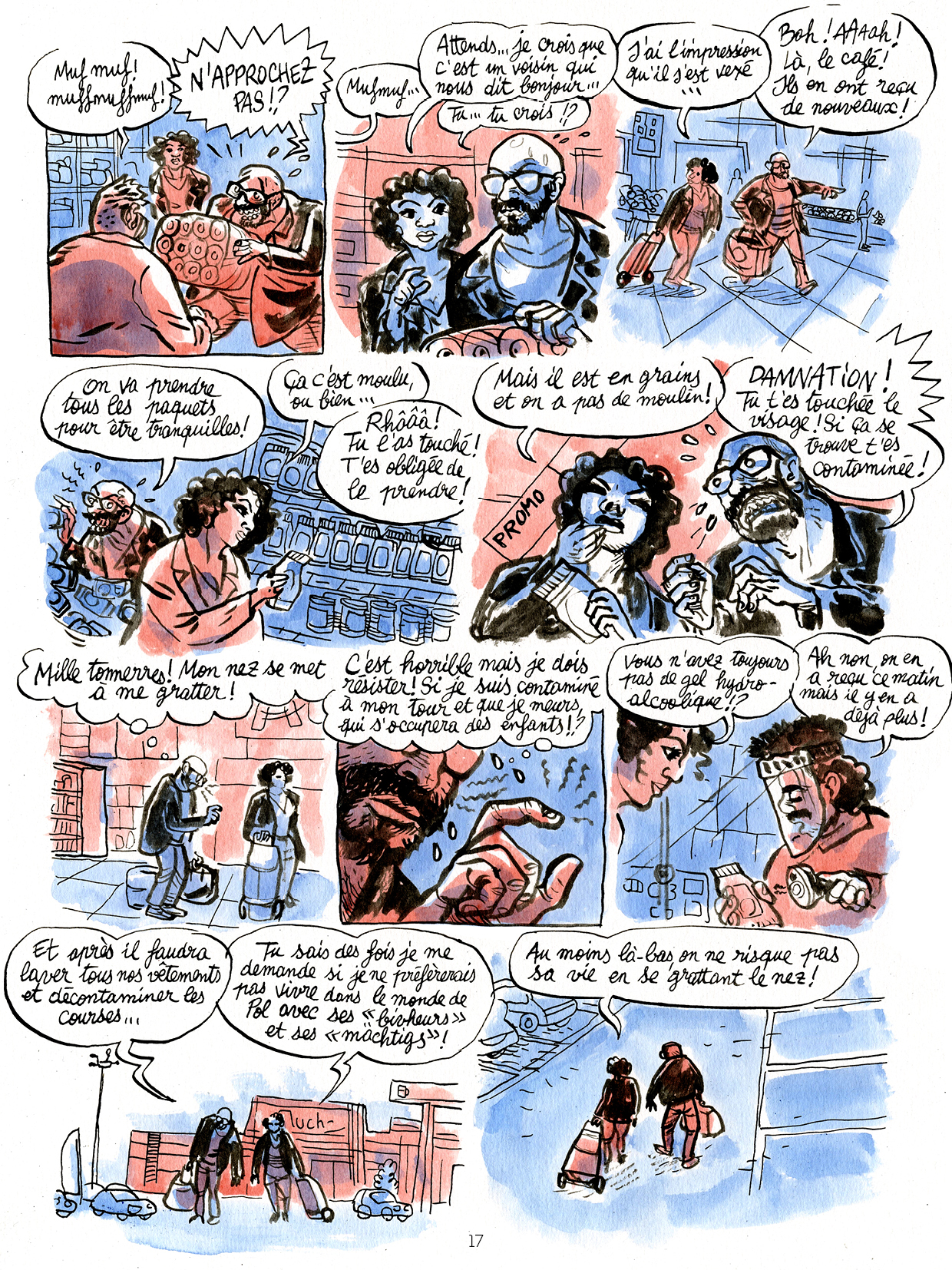 Feuilleton boutique bande dessinée 17/9 : Le Grand Extérieur © JB Meybeck 2020 — Reproduction interdite