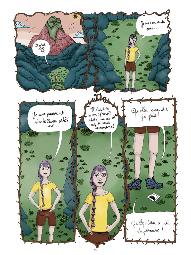 Feuilleton boutique bande dessinée 26/01 : L'appareil photo © Rose Meybeck (dessin) & JB Meybeck (scenar & coul) 2020 — Reproduction interdite