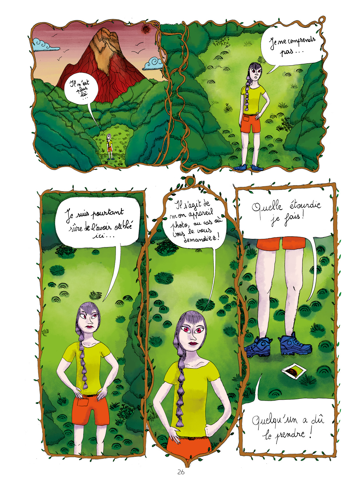 Feuilleton boutique bande dessinée 26/01 : L'appareil photo © Rose Meybeck (dessin) & JB Meybeck (scenar & coul) 2020 — Reproduction interdite
VERSION CRIARDE