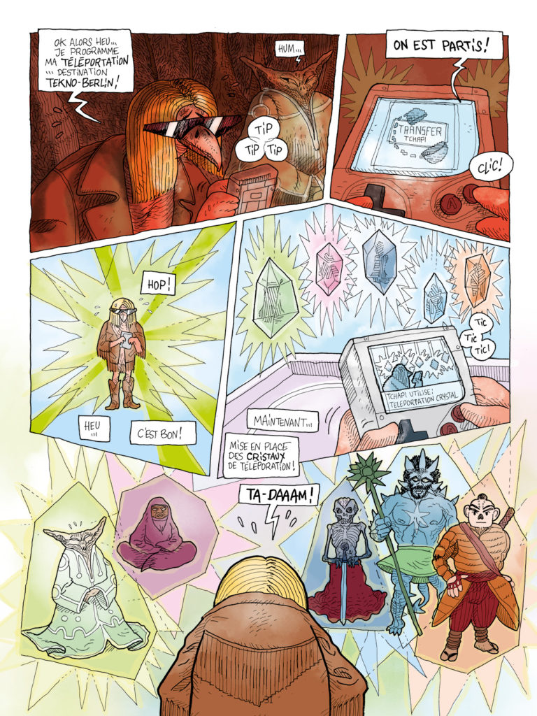 Feuilleton BD BOOTIK 31/14 : Le Cristal de Téléportation © JB & Pierre Meybeck 2020 — Reproduction interdite