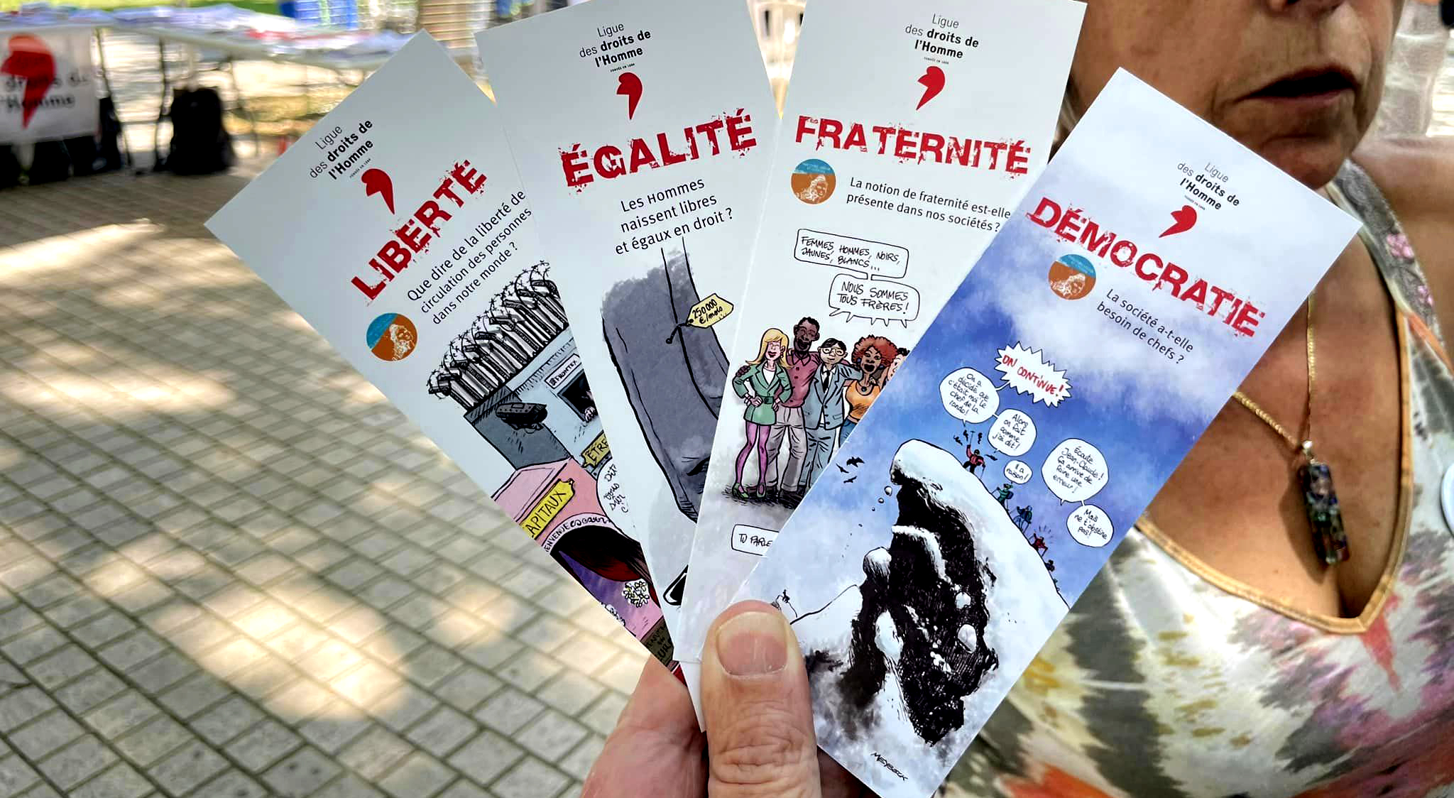 Marque-page Ligue des Droits de l'Homme Toulouse en Libertés